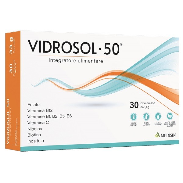 VIDROSOL 50 30CPR