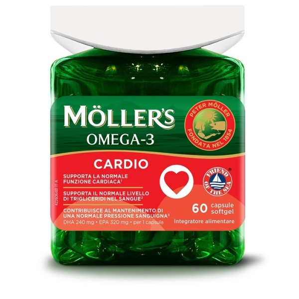 MOLLER'S OMEGA 3 CARDIO 60CPS