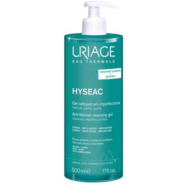 HYSEAC GEL NETTOYANT 500ML