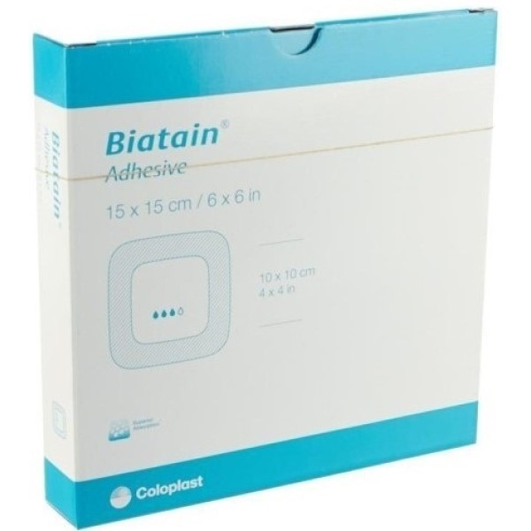 BIATAIN MEDIC SCH AD 15X15 5PZ