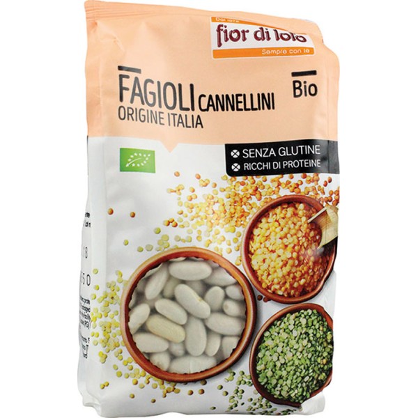 FAGIOLI CANELLINI ITA BIO400G