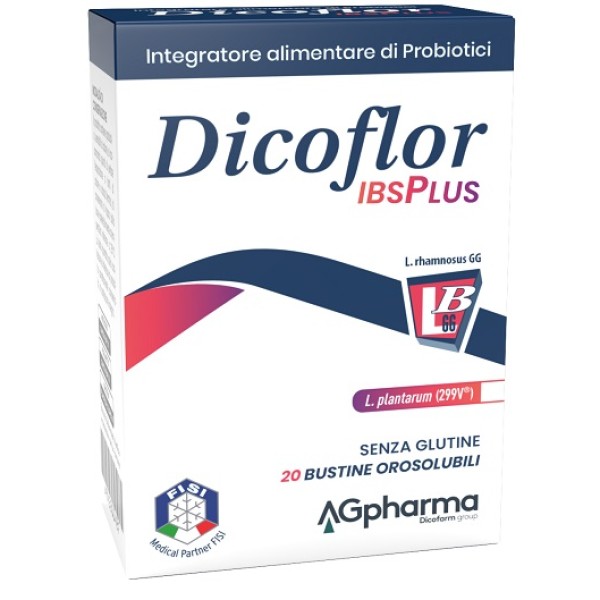 Dicoflor IBS Plus 20 Bustine orosolubili Fermenti Lattici (SCAD.12/2025)