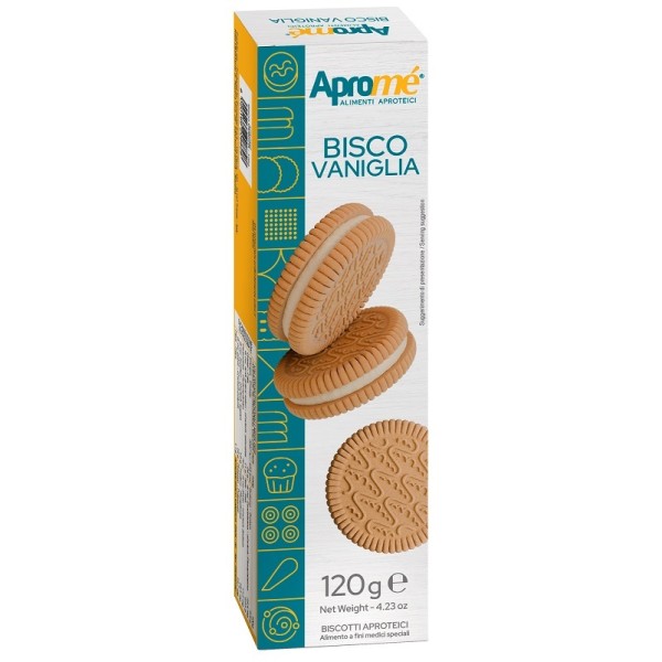 APROME' BISCO VANIGLIA 120G**