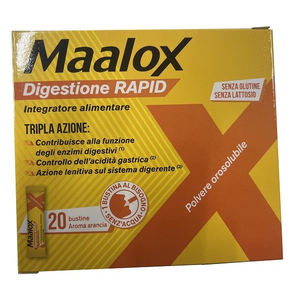 Maalox Digestione Rapid 20 Bustine (SCAD.02/2027)