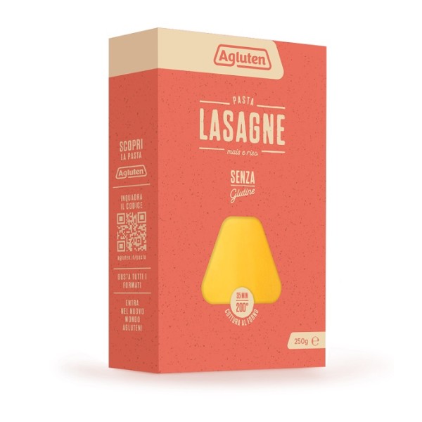 AGLUTEN LASAGNE 250G