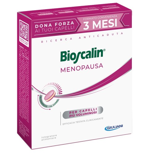 Bioscalin Menopausa 90 Compresse  Integratore Perdita Capelli Donna