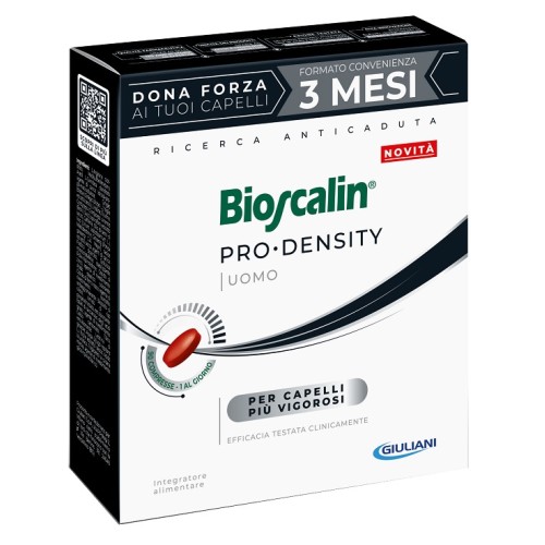 Bioscalin Pro Density 90 Compresse (SCAD.04/2027) Integratore contro la perdita dei Capelli Uomo