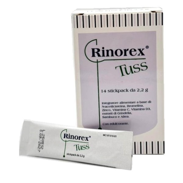 RINOREX TUSS 14STICKPACK