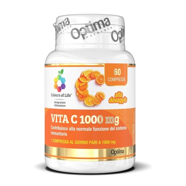 VITA C 1000 MG 60CPR COLOURS