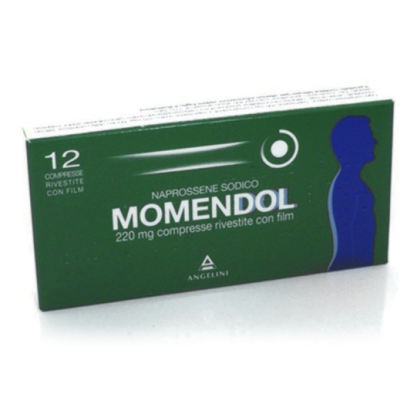Momendol 12 Compresse 200 mg  (SCAD.09/2027) 