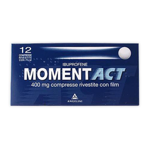 MomentACT 12 compresse 400 mg -SCAD.02/2026