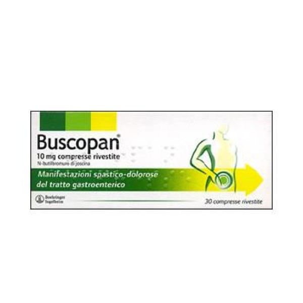 Buscopan 30 Compresse 10 mg (SCAD.01/2025)