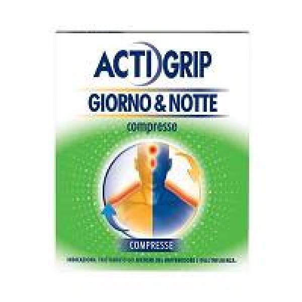 ACTIGRIP GIORNO&NOTTE*12+4CPR - SCAD-04/2023
