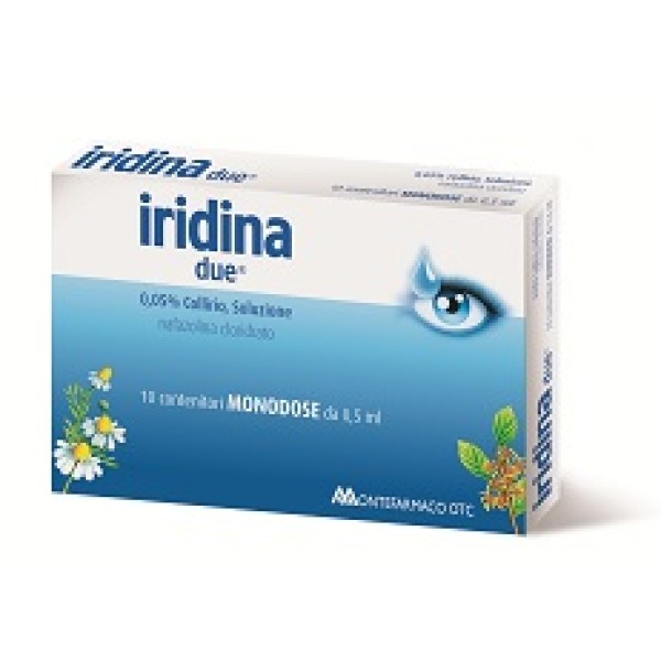 IRIDINA DUE*COLL 10FL0,5ML0,05--SCAD. 03/2024