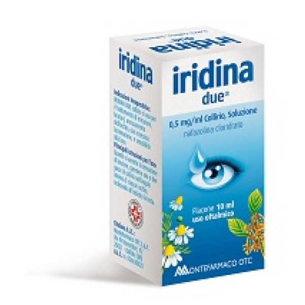 IRIDINA DUE*COLL 10ML 0,5MG/ML--SCAD.04/2024