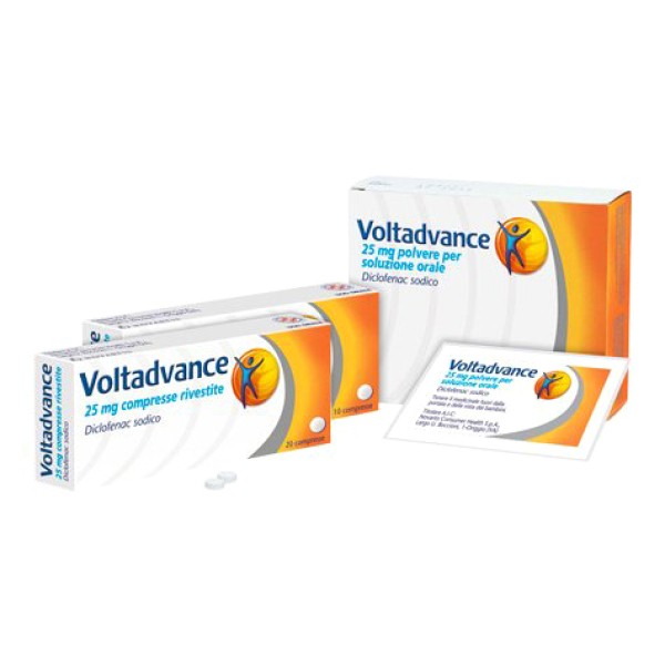 Voltadvance 20 Bustine 25 mg (SCAD.07/2028)