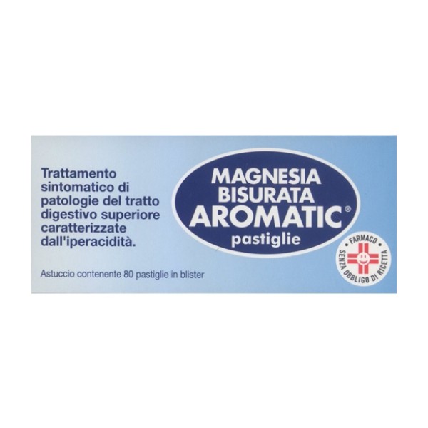 Magnesia Bisurata aromatic 80 compresse (SCAD.02/2028)