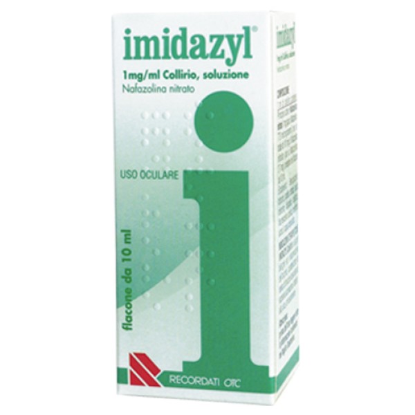 Imidazyl Collirio Flacone Singolo da 10 ml 0,1% (SCAD.08/2024) 