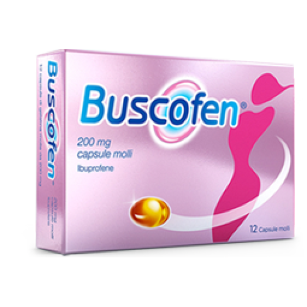 Buscofen 12 Capsule molli 200 mg (SCAD.06/2024)