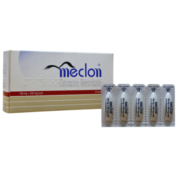 Meclon (SCAD.07/2025) 10 Ovuli vaginali 100+500 mg