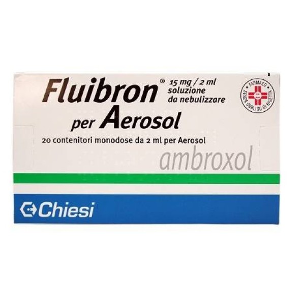 Fluibron Aeresol 20 Fiale 15 mg 2 ml (SCAD.09/2025)