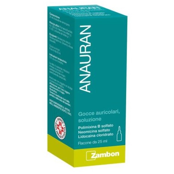 Anauran (SCAD.07/2025) Gocce Auricolari 1 Flacone da 25 ml
