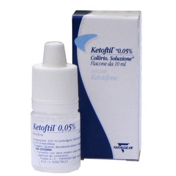Ketoftil Collirio 0,5 mg/ml Flacone da 10 ml