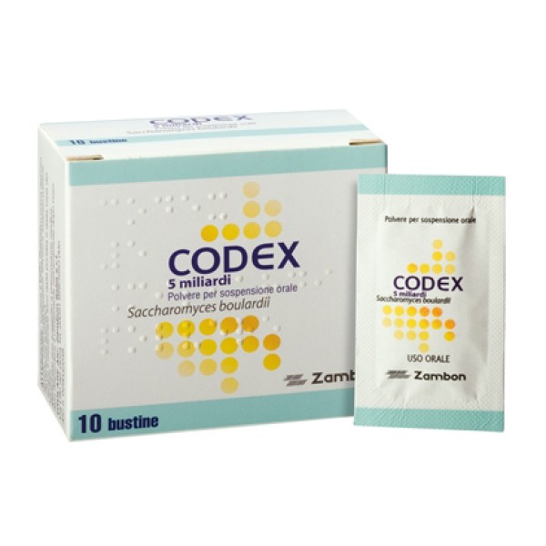 Codex (SCAD.09/2025) 10 Bustine 5 Miliardi 250 mg - Fermenti Lattici 