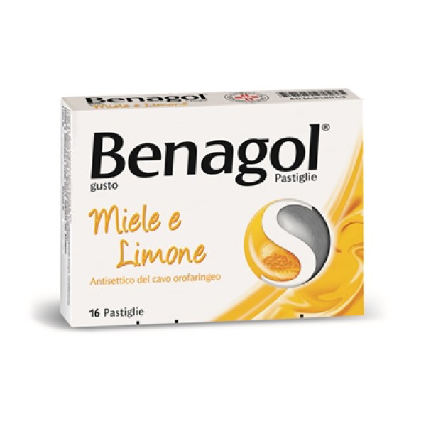 Benagol (SCAD.08/2025) 16 Pastiglie Gusto Miele e Limone