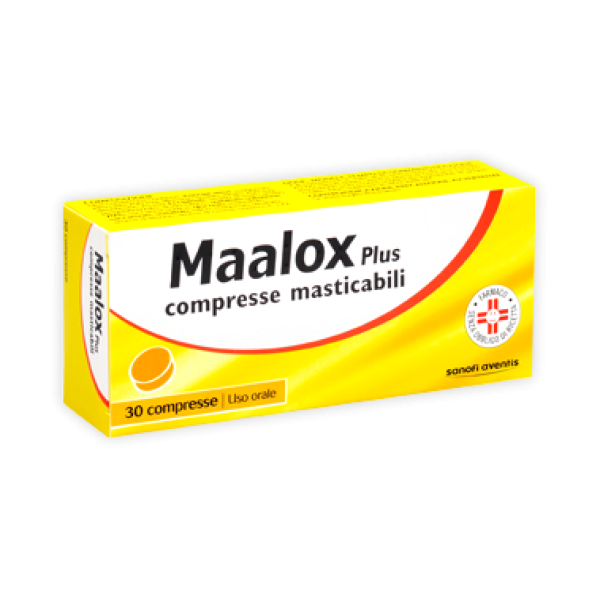 Maalox Plus 30 Compresse Masticabili (SCAD.06/2025)