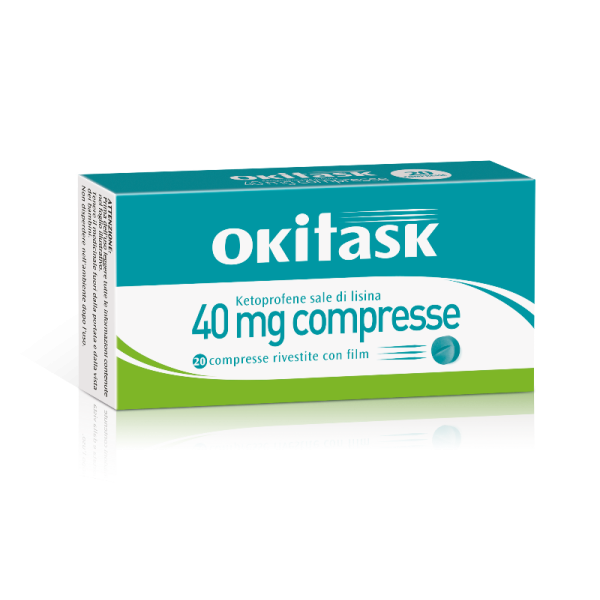 Okitask 20 Compresse 40 mg (SCAD.09/2026) Ketoprofene