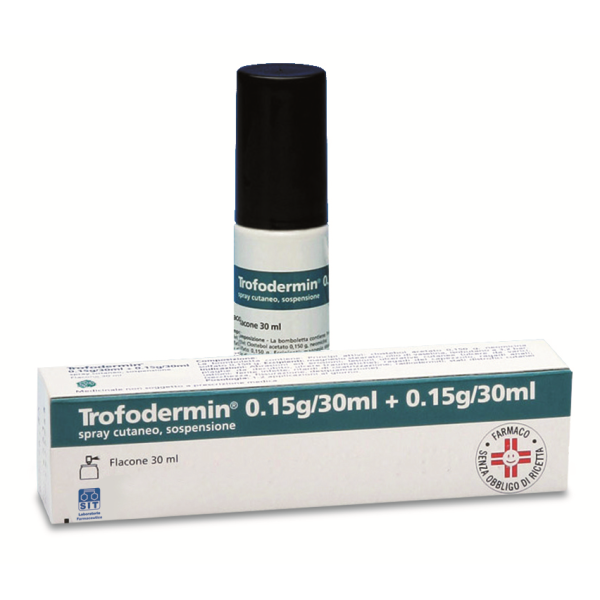 Trofodermin Spray Cutaneo 30ml  5%+5% (SCAD.11/2024)