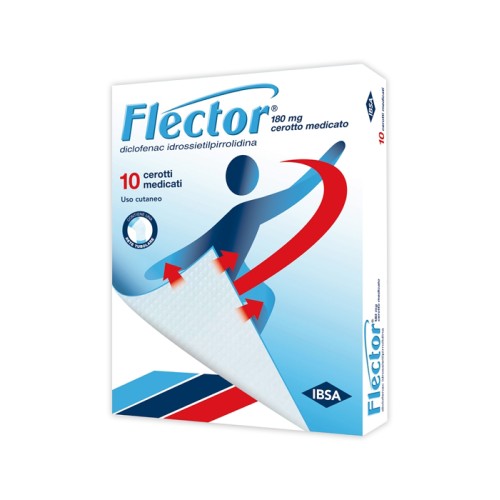 Flector 10 cerotti medicati 180 mg  (SCAD.07/2025)