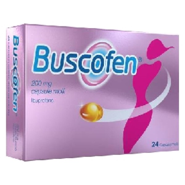 Buscofen 24 Capsule Molli 200 mg (SCAD.01/2025)