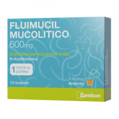 Fluimucil Mucolitico 600 mg (SCAD.01/2026) - 10 Buste 