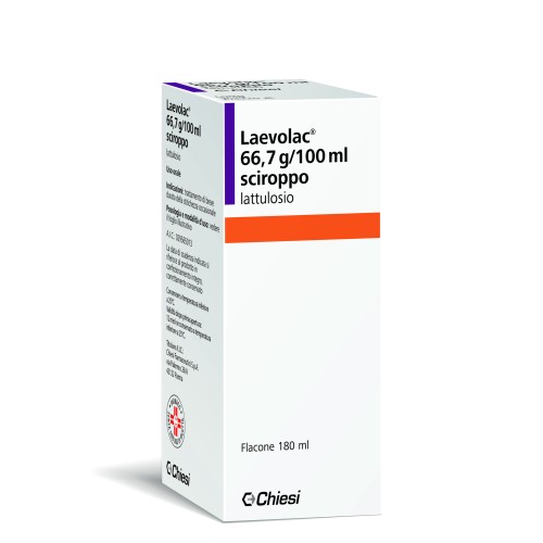 Laevolac 66.7% sciroppo 180ml (SCAD.09/2024) Trattamento Stitichezza Occasionale