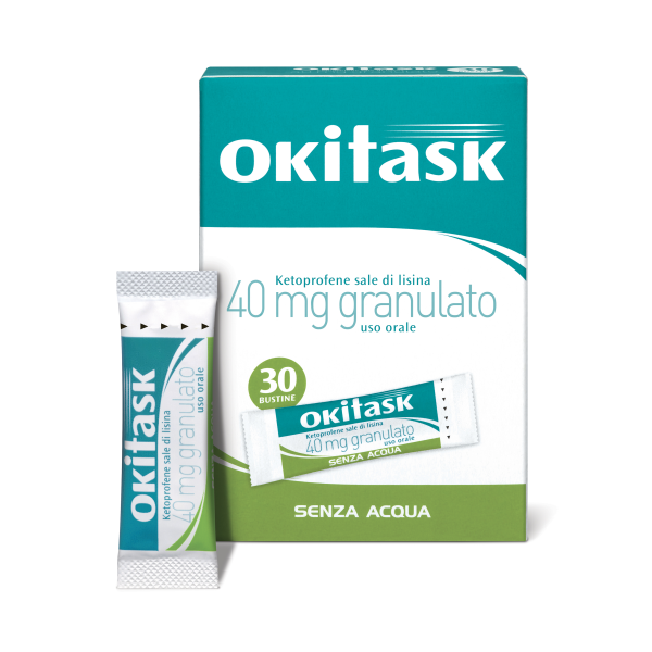 Okitask Granulato 30 Bustine 40 mg (SCAD.01/2026)