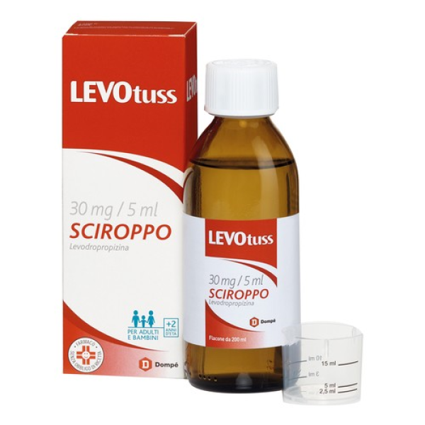 Levotuss Sciroppo 200 ml  30MG/5ML (SCAD.11/2025)