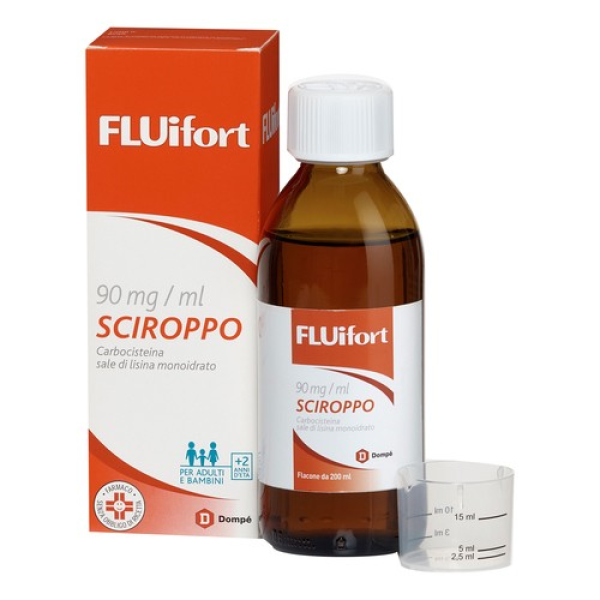 Fluifort Sciroppo 200 ml 9% (SCAD.01/2026)