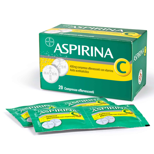 Aspirina C 20 Compresse Effervescenti 400+240MG (SCAD.07/2025)