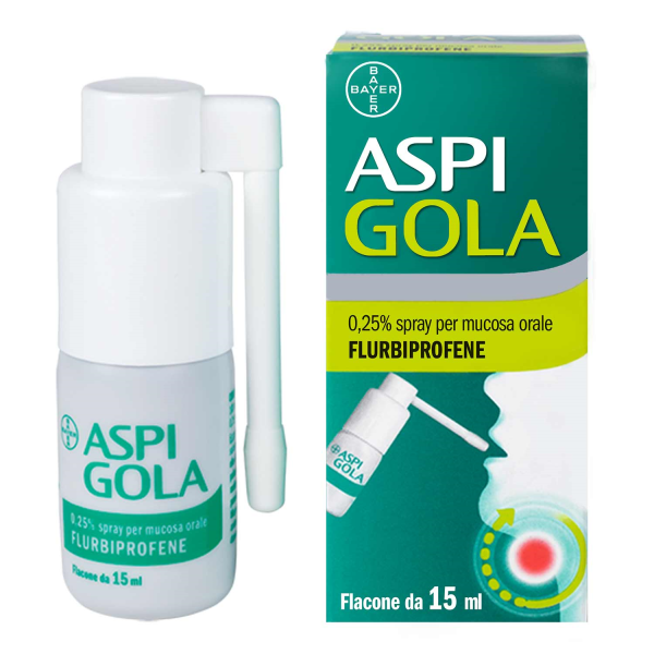Aspi Gola Spray orale 0,25% 15 ml (SCAD.06/2026)