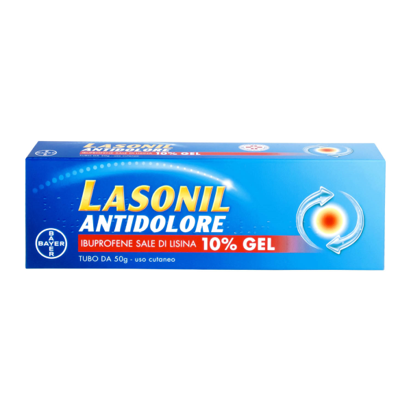 Lasonil (SCAD.08/2025) Antidolore Gel 50g 10% di Ibuprofene 