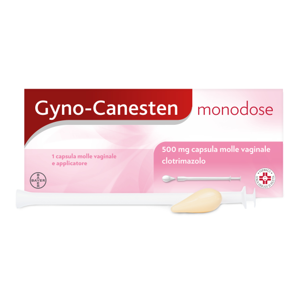 GynoCanesten (SCAD.02/2025) Monodose 1 Capsula Vaginale 500 mg 