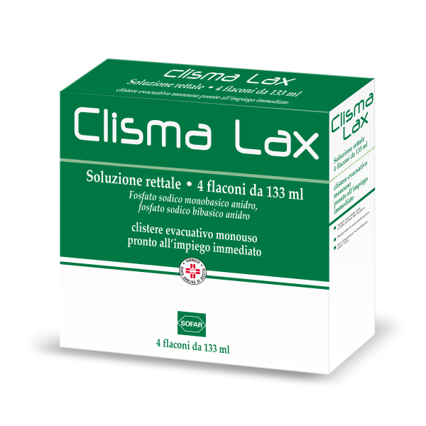 Clismalax 4 clismi 133 ml (SCAD.02/2027)