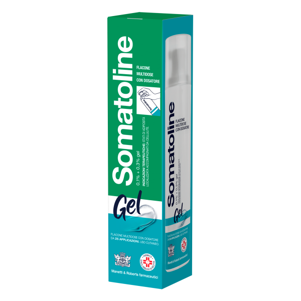 Somatoline - Gel Trattamento Cellulite 0,15+0,3% Flacone 250 ml