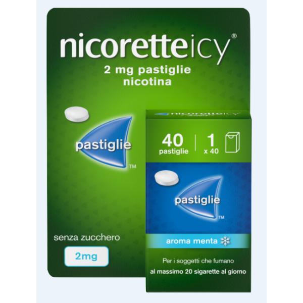NICORETTEICY*40PAST 2MG
