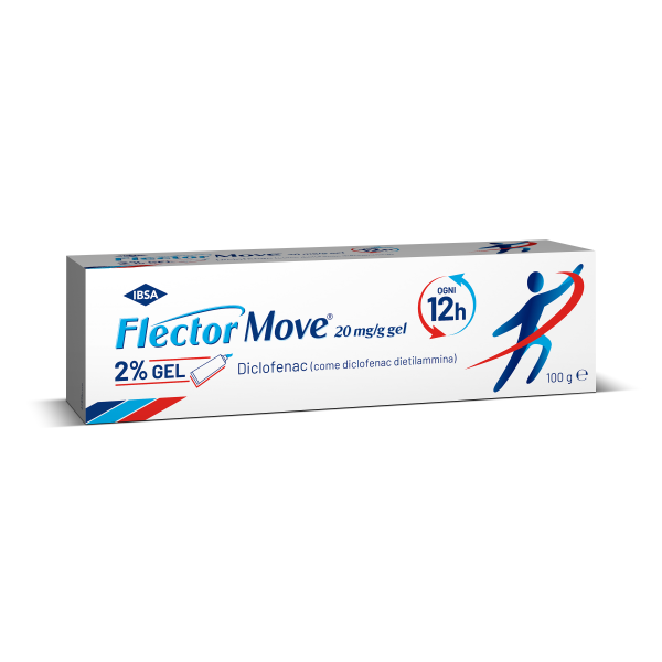 Flectormove Gel Antidolorifico e Antinfiammatorio 100 gr 20mg/g (SCAD.06/2028)