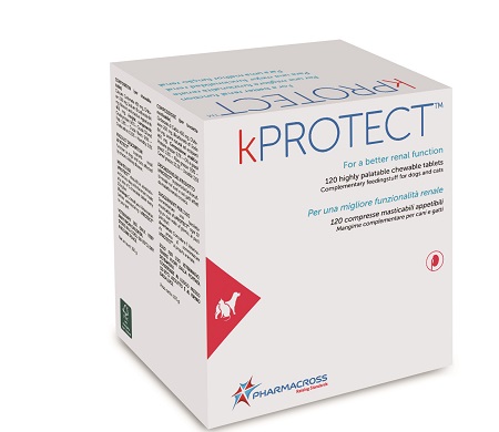 Kprotect Cane e Gatto 120 Compresse Masticabili Integratore per la Funzione Renale e il Benessere dei Reni img