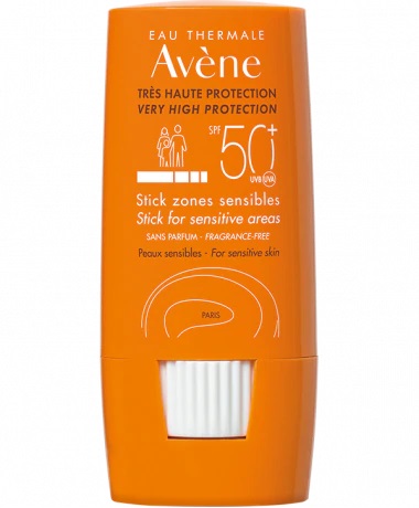 Avène Solare Stick Large Zone Sensibili SPF 50+ 8 g
