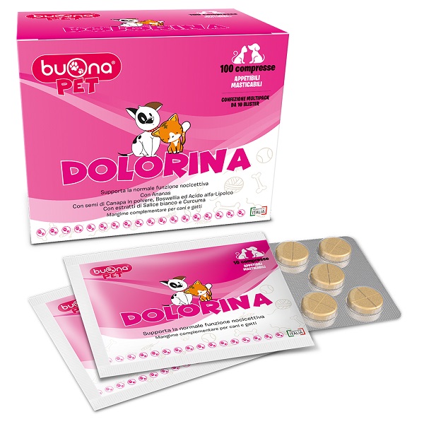 Dolorina 100 Compresse Analgesico per Dolori Muscolari e Articolari img